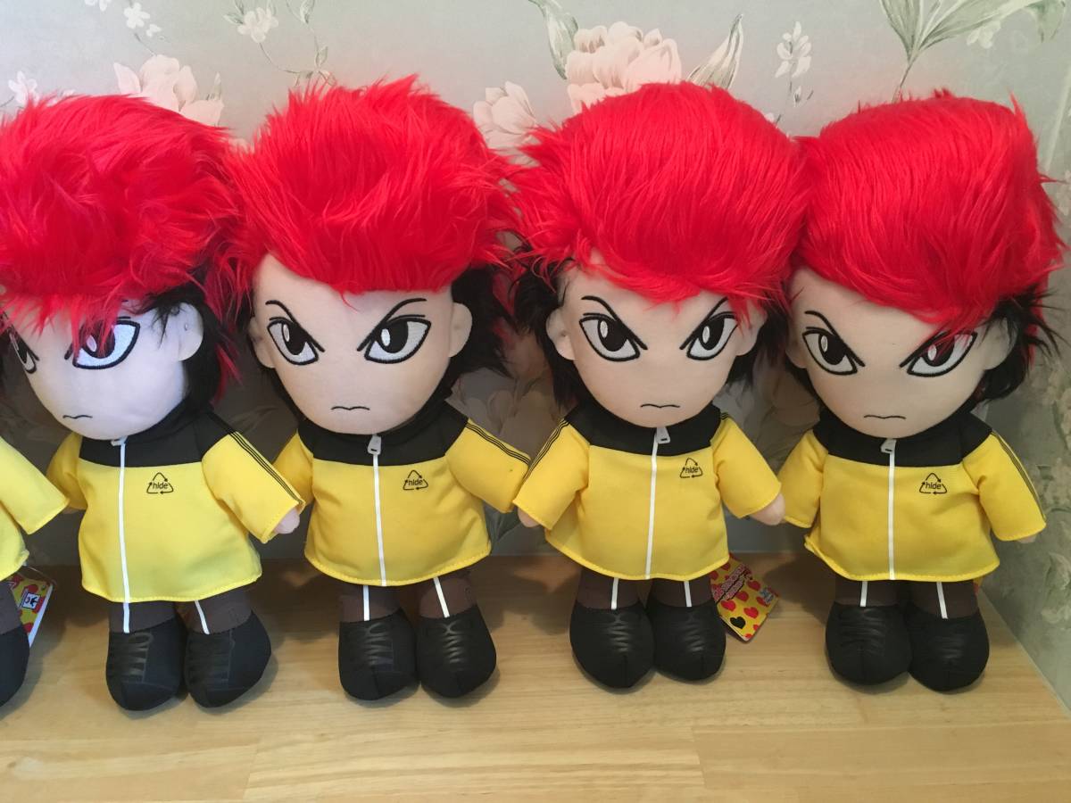X JAPAN hide ぬいぐるみ プライズ まとめ売り※今週値上げ予定 2026年最新xjapan X JAPAN hide ぬいぐるみ プライズ まとめ売り hide