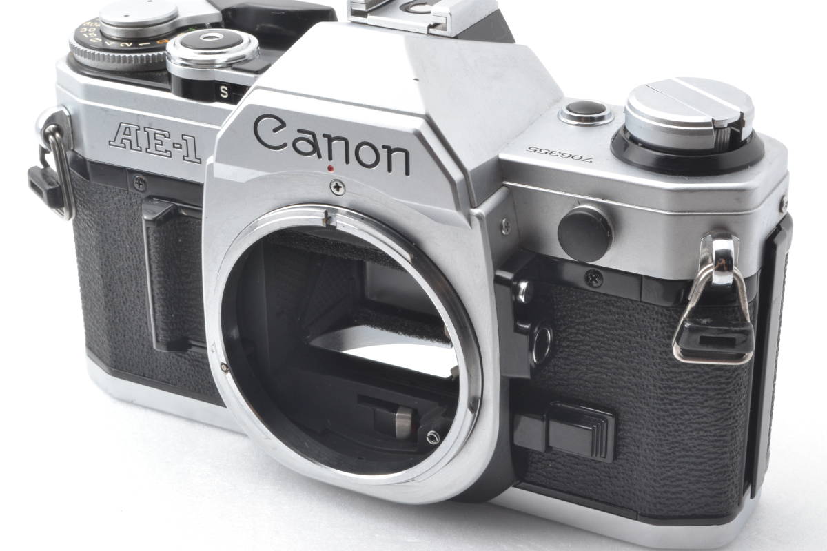 美品 Canon キャノン AE-1 ボディ 動作良好点検済 初期不良100％返品OK！