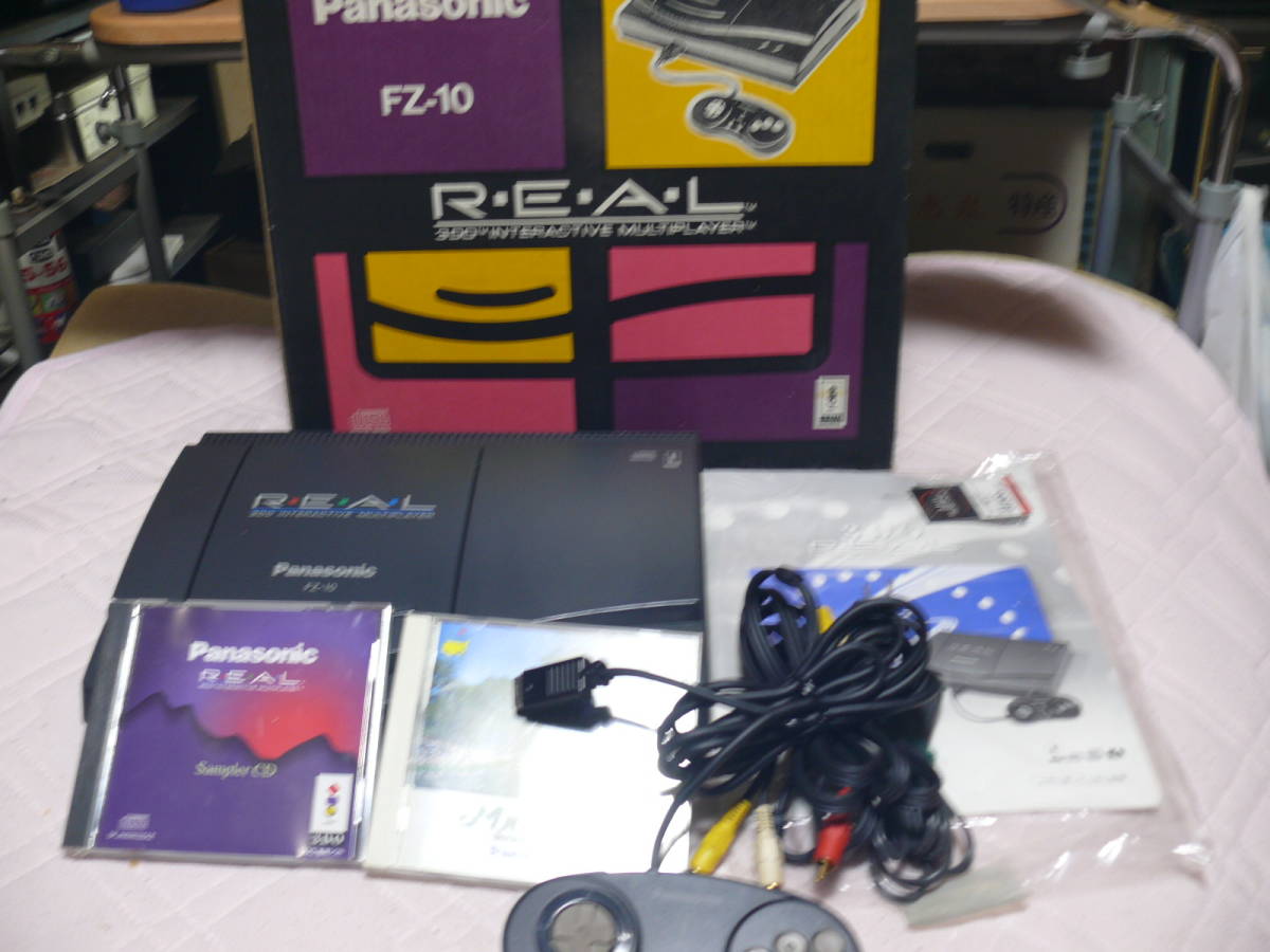 人気セール，人気 Panasonic FZ-10 3DO 箱説，h箱付き 動作品 おまけ付
