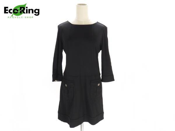 1円 バーバリー ロンドン ワンピース レディース服 チュニック 七分袖 