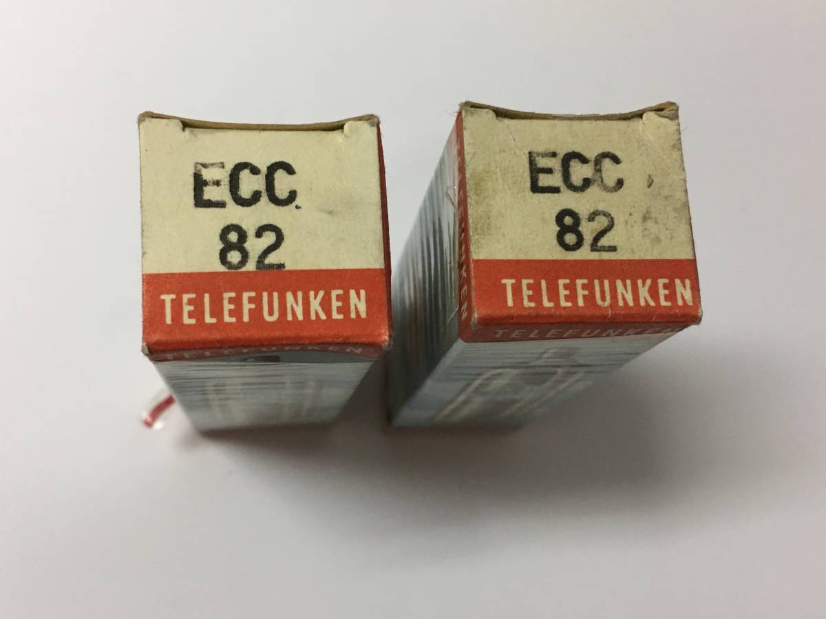 真空管 TELEFUNKEN 真空管 ECC82 12AU7 ◇ダイヤマーク付き 2本 真空管 TELEFUNKEN 真空管 ECC82 12AU7 ◇ダイヤマーク付き 2本