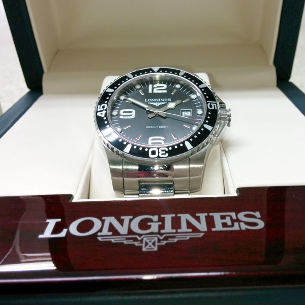 中古 ロンジン ハイドロコンクエスト クオーツ L3.640.4