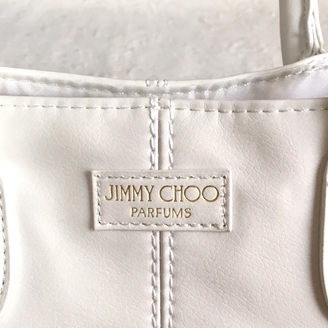 JIMMY CHOO ジミーチュウ トートバッグ ノベルティ 白 香水購入限定品