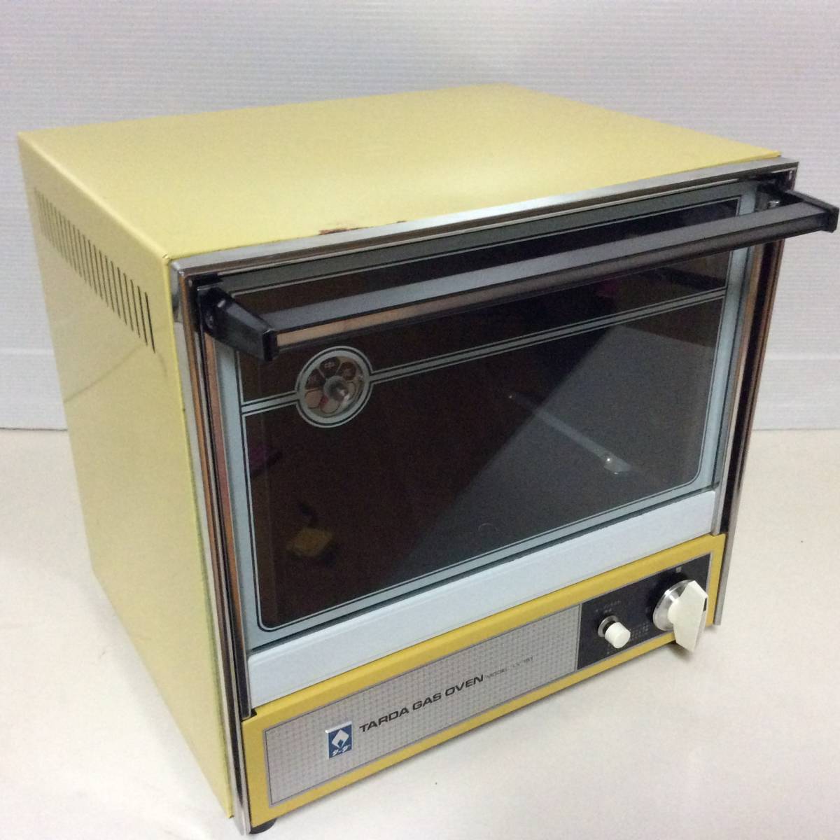 ターダ ガスオーブン LV-162 昭和レトロ レア TARDA GAS OVEN MODEL LV-151☆昭和レトロ 家庭用 LPガスオーブン☆未