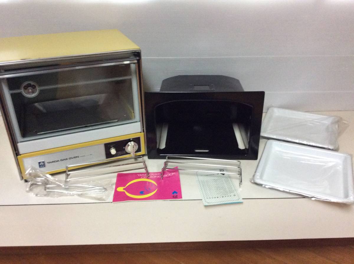 TARDA GAS OVEN MODEL LV-151☆昭和レトロ 家庭用 LPガスオーブン☆未
