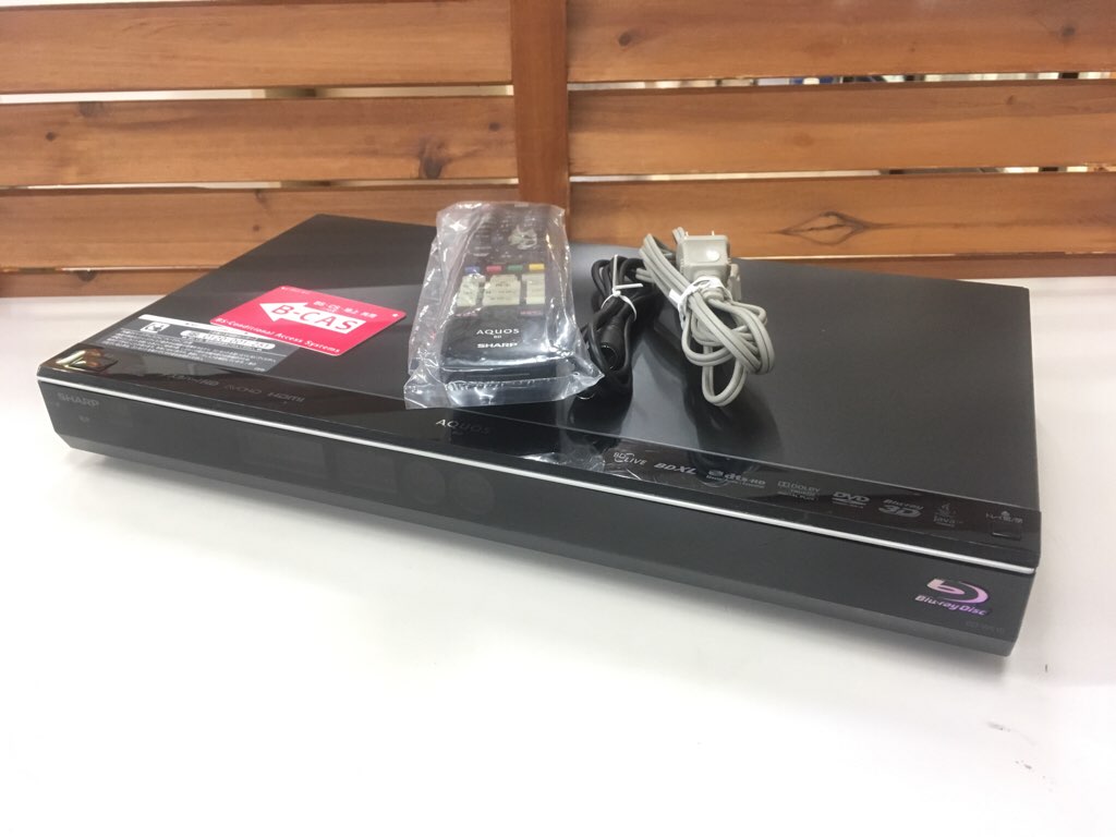 w●SHARP BDレコーダー BD-W510 500GB 2012年製●初期動作保証