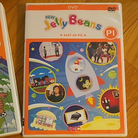 ECC ジュニア NEW Jelly Beans PI EASY AS PIE 英語 教材 小4(子ども