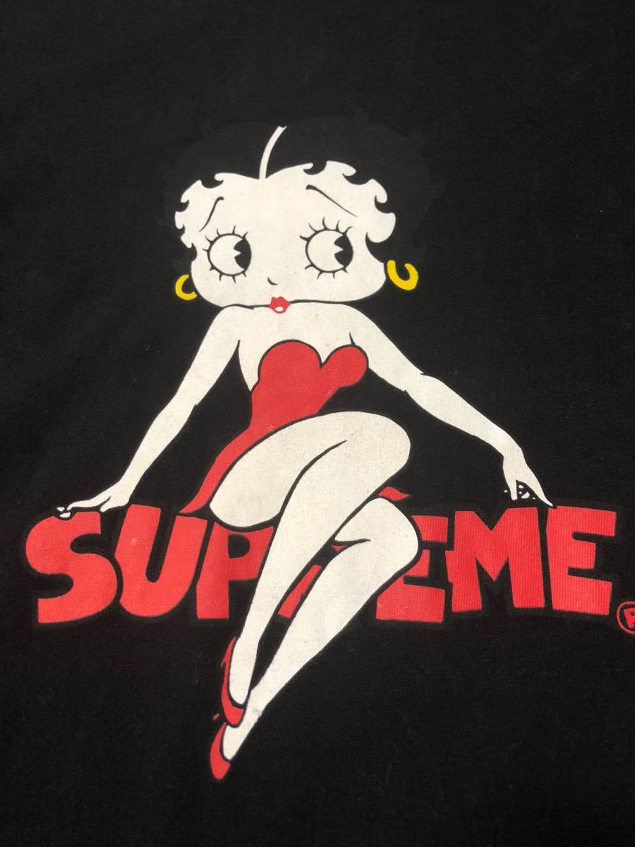 送料無料 16ss supreme betty boop tee Tシャツ ベティ L Supreme Tee 