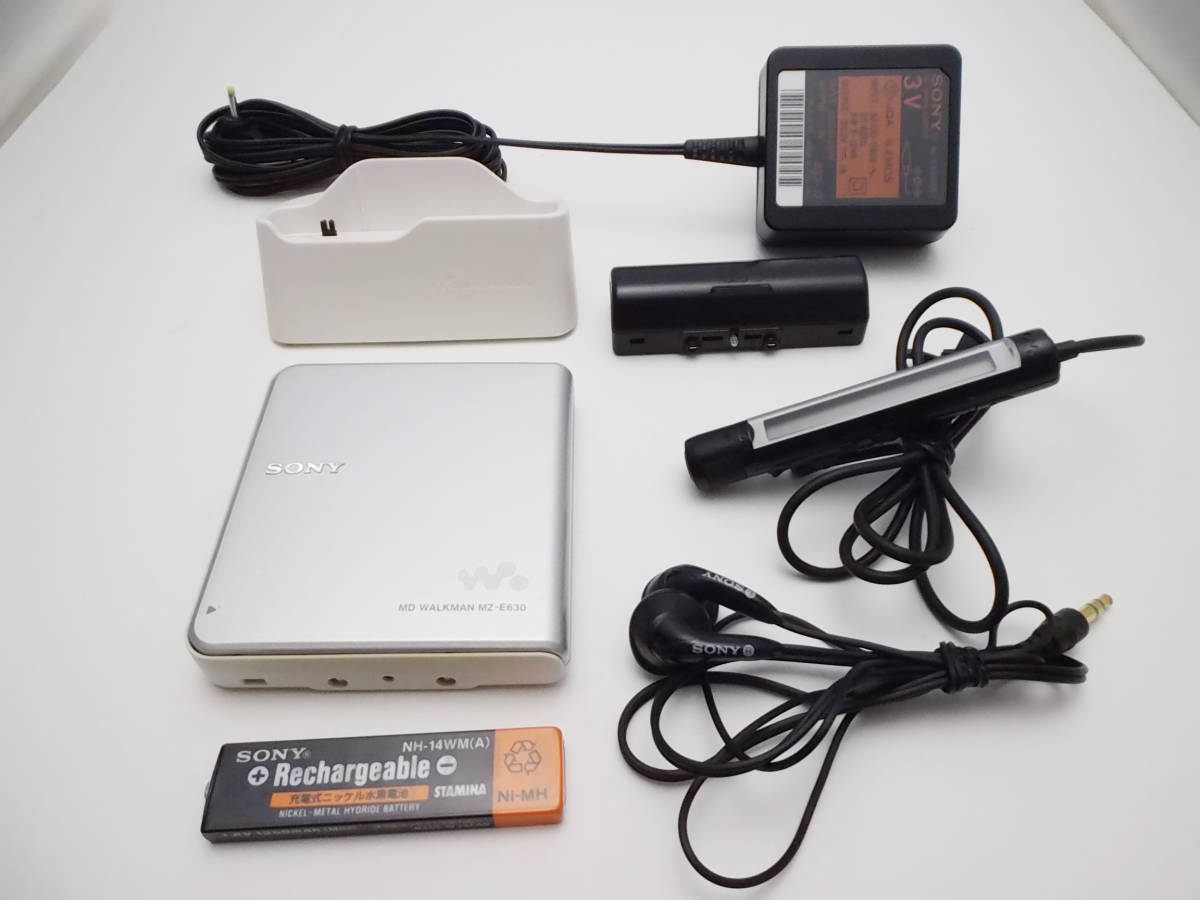 WALKMAN MZ-E630 ポータブルMDプレーヤー SONY MZ-E630 MD ポータブル