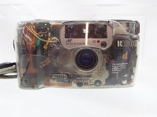 r149 99 Ricoh リコー フィルムカメラ FF-9sD LIMITED スケルトン