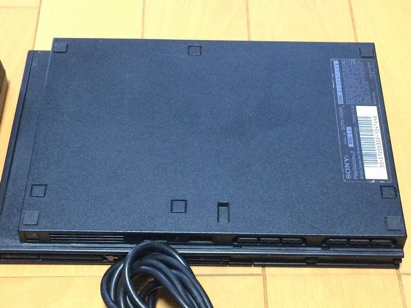 ● 薄型 PS2 完動セット● おまけソフト付 [即決有] プレイステーション2 本体 コントローラー アダプター AVケーブル SONY PlayStation 2_4