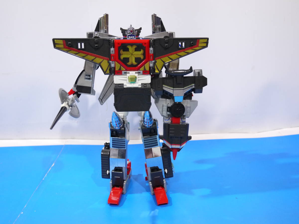 0377W/黄金勇者ゴルドラン タカラ DX 超白銀合体ゴッドシルバリオン
