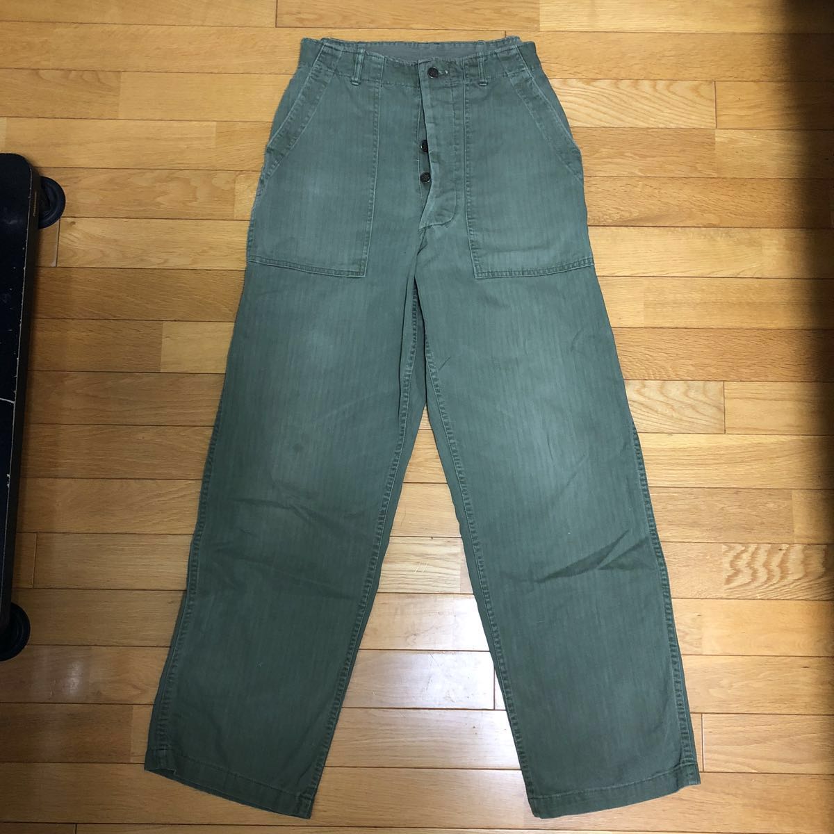 40s 50s us army 13starボタン hbt ミリタリー ベイカーパンツ(usn