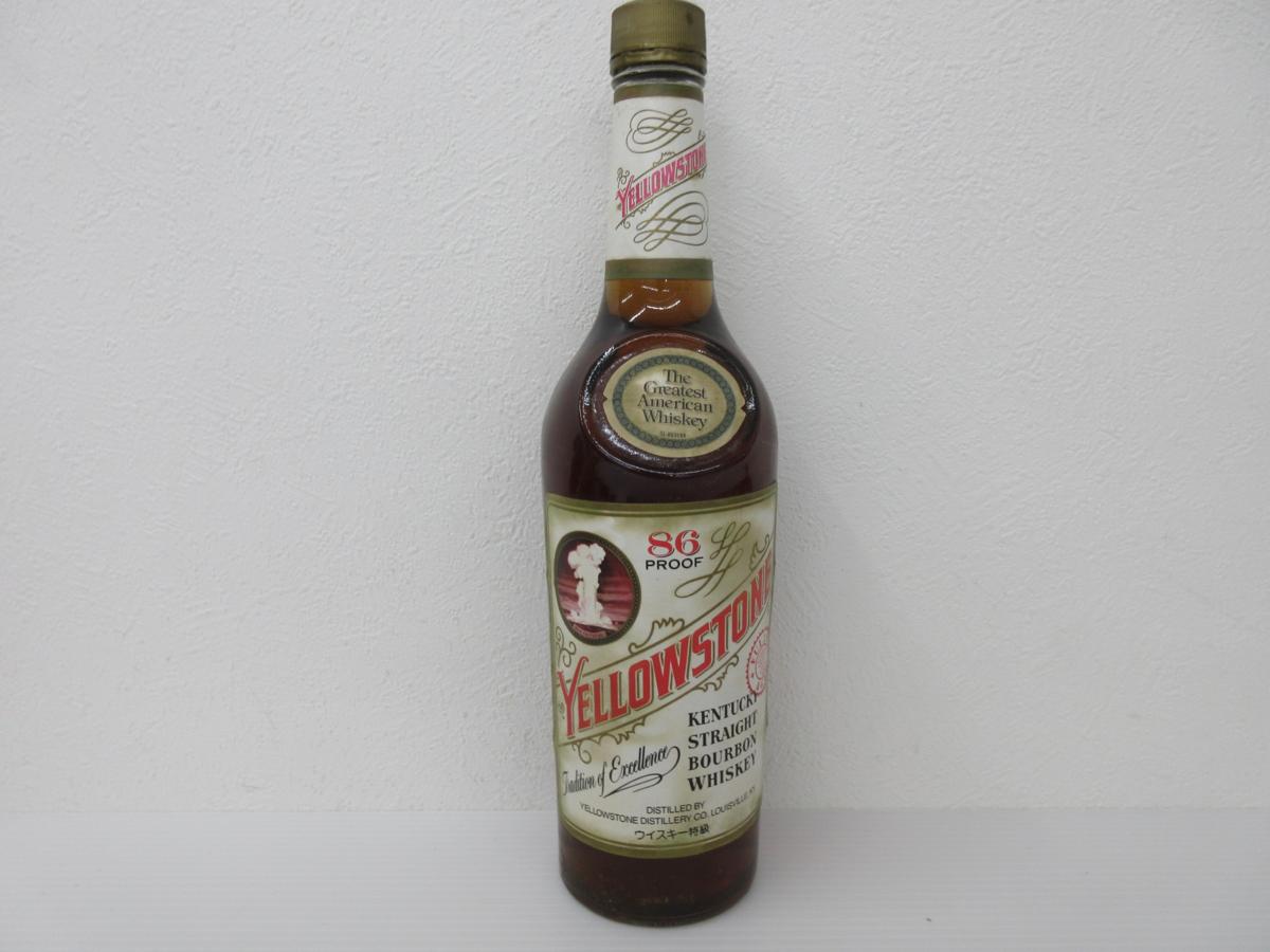 イエローストーン 86 PROOF 750ml 43% 旧ボトル 未開栓 古酒 古酒 イエローストーン 86 PROOF YELLOW STONE 750ml 43% 未開栓