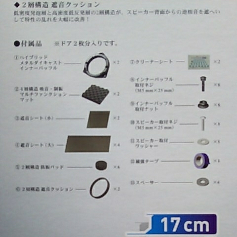 未開封 カロッツェリア UDK711 高音質インナーバッフル ハイグレードパッケージ_4