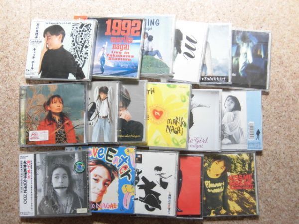 mr再♪　永井真理子アルバム17枚　開封済み　まとめて
