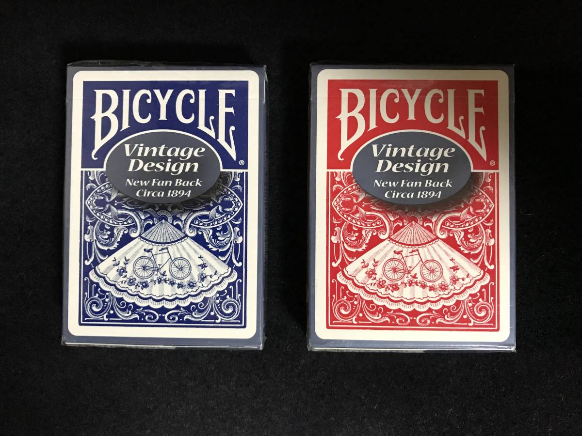 Bicycle BICYCLE(バイスクル) NEW FAN BACK(ファンバック) Vintage