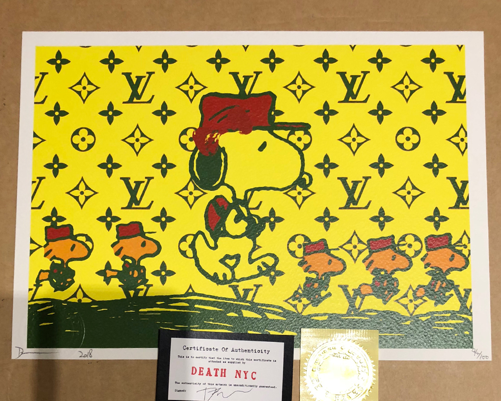 本物 18年 世界限定100枚 Death Nyc Snoopy スヌーピー Vuitton ヴィトン Lv ポスター シルクスクリーン 売買されたオークション情報 Yahooの商品情報をアーカイブ公開 オークファン Aucfan Com 本物 18年 世界限定100枚 Death Nyc Snoopy スヌーピー Vuitton ヴィトン Lv ポスター シルクスクリーン 売買されたオークション情報 Yahooの商品情報をアーカイブ公開 オークファン Aucfan Com