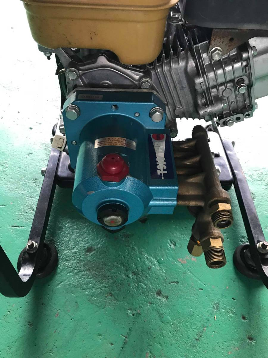中古 丸山製作所 エンジン高圧洗浄機 TSW12B ロビンエンジン 6.0 EX17 