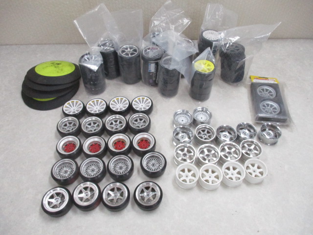 overdose製 26mmアルミホイール 1⁄10ドリフトラジコン用ピンク2本 1/10