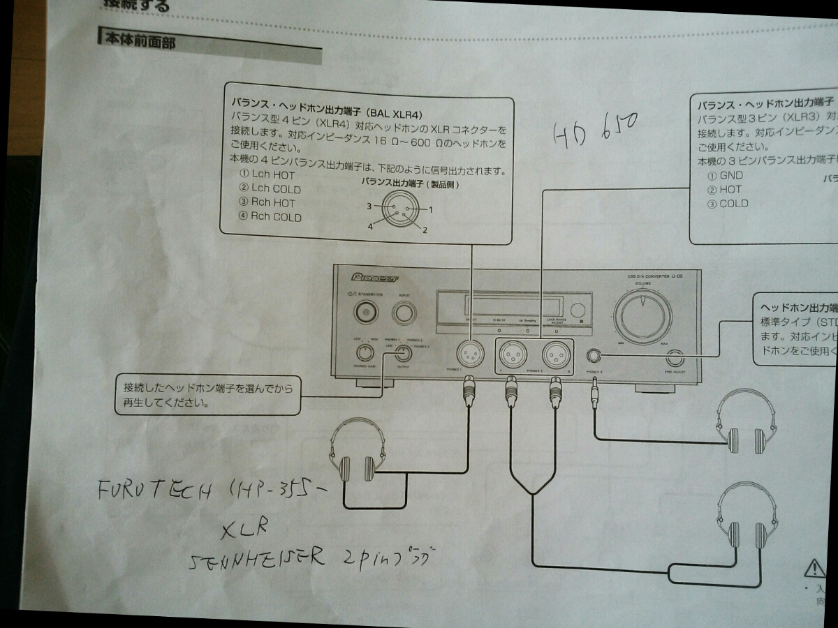 ＃パイオニア　＃USB DAC ＃U-05_4