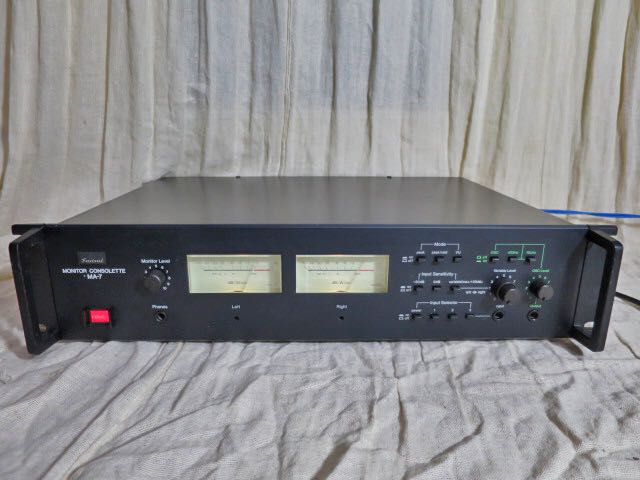 SANSUI モニターコンソレット VUメーター MA-7 動作品 レベルメーター