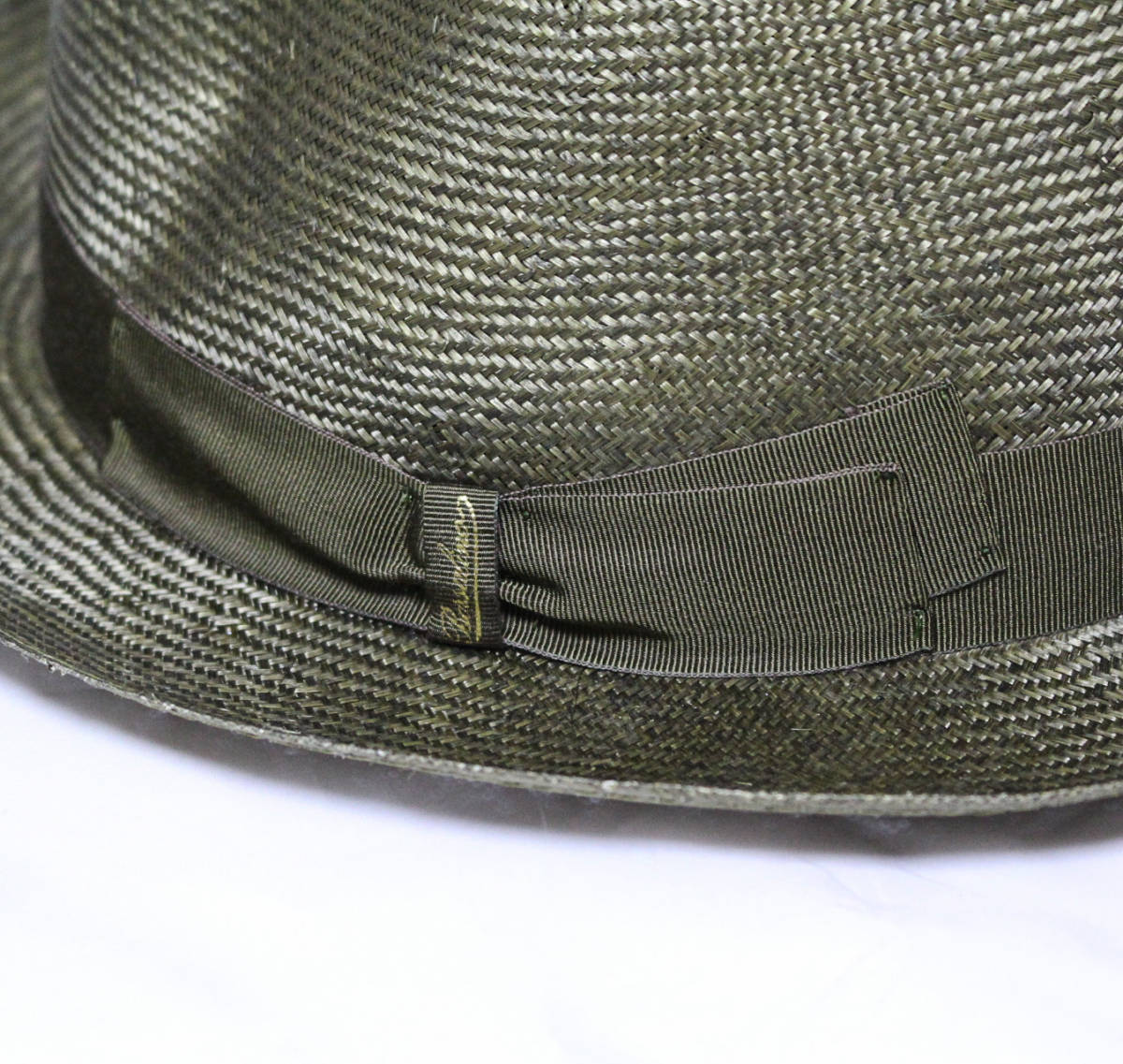 新品◇イタリア製【Borsalino ボルサリーノ 】パナマハット 62cm 光沢 
