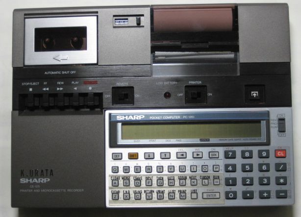 SHARP ポケットコンピュータ ポケコン PC-1261 CE-125S PC-1262 CE