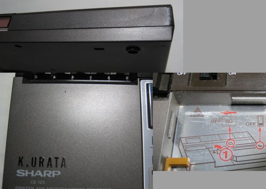 SHARP ポケットコンピュータ ポケコン PC-1261 CE-125S PC-1262 CE