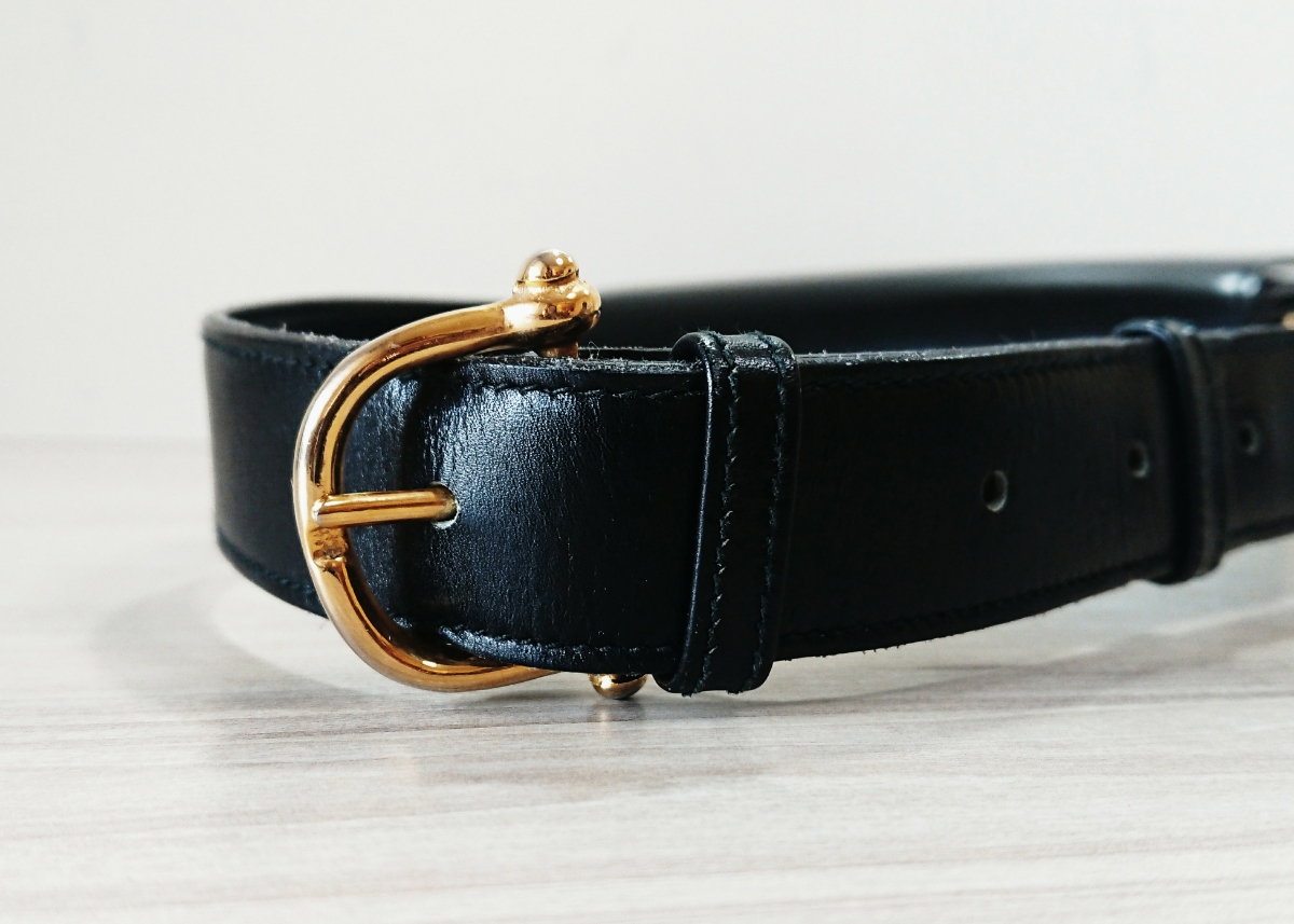 良品 セリーヌ ヴィンテージ レザー バッグ 馬車 CELINE ショルダー 