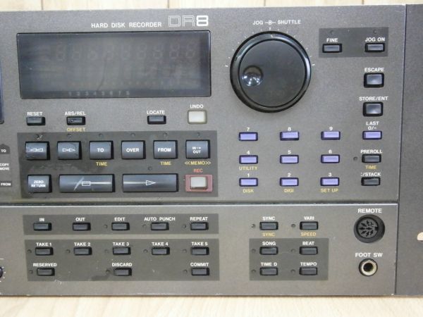 ☆AKAI・アカイ DR8 8トラック ハードディスクレコーダー 8ch☆ AKAI