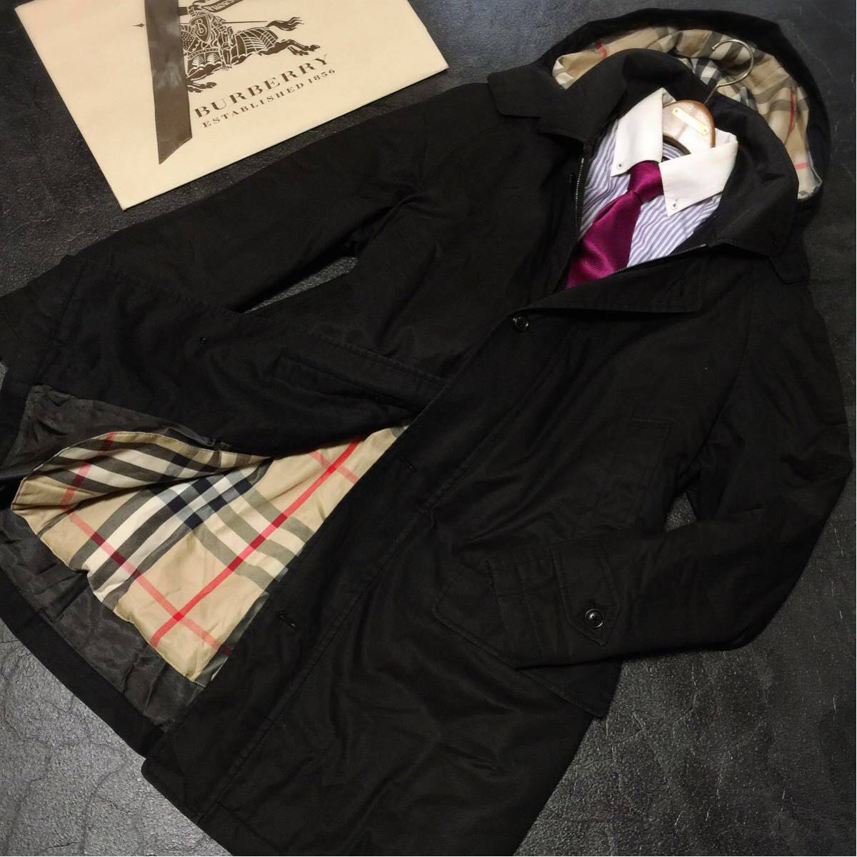 美品 Burberry London【スタイリッシュコーデ】人気の裏地ノバチェック 
