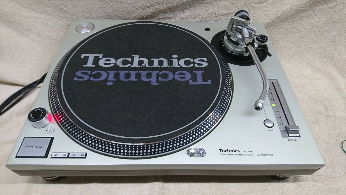 品質保証，低価 Technics テクニクス ターンテーブル/レコードプレーヤー SL-1200MK3D ①(ターンテーブル)｜売買されたオークション情報、yahooの商品情報をアーカイブ公開 - オークファン ターンテーブル