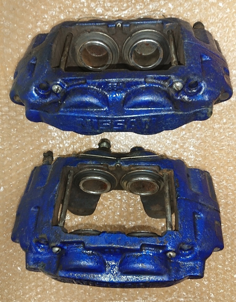 ☆NISSAN 4ポットキャリパー S14・S15・R32・Z32 etc ☆ 流用 R32 Z32