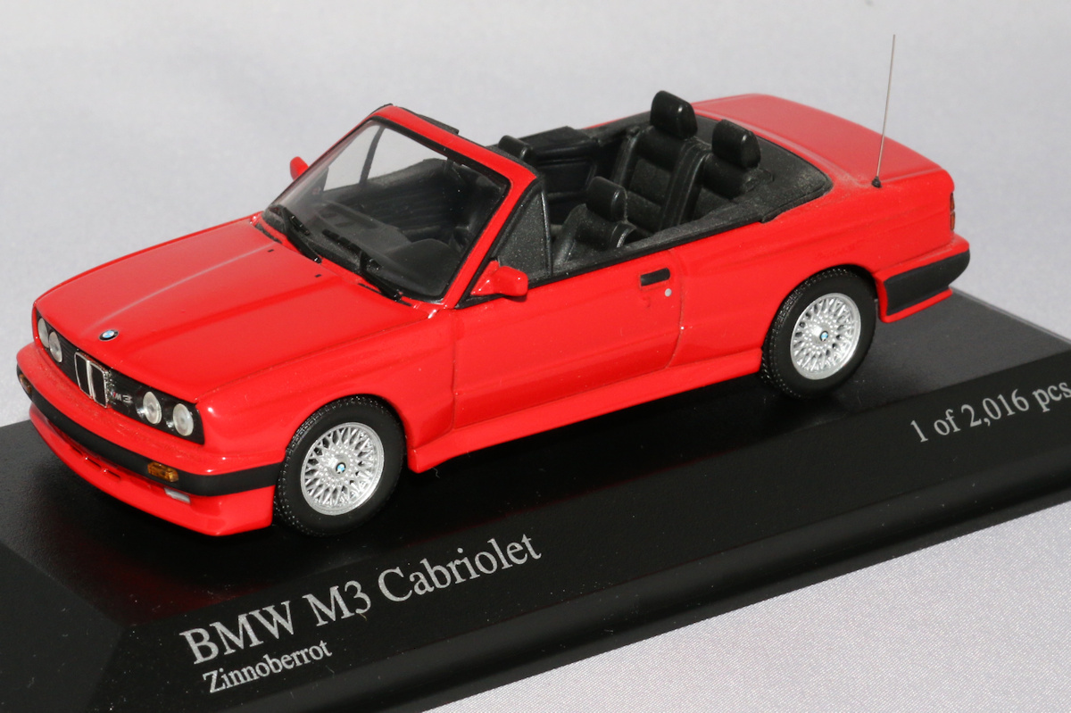 Minichamps - 1:43 - BMW M3 Cabriolet (E30) 1988 - Édition