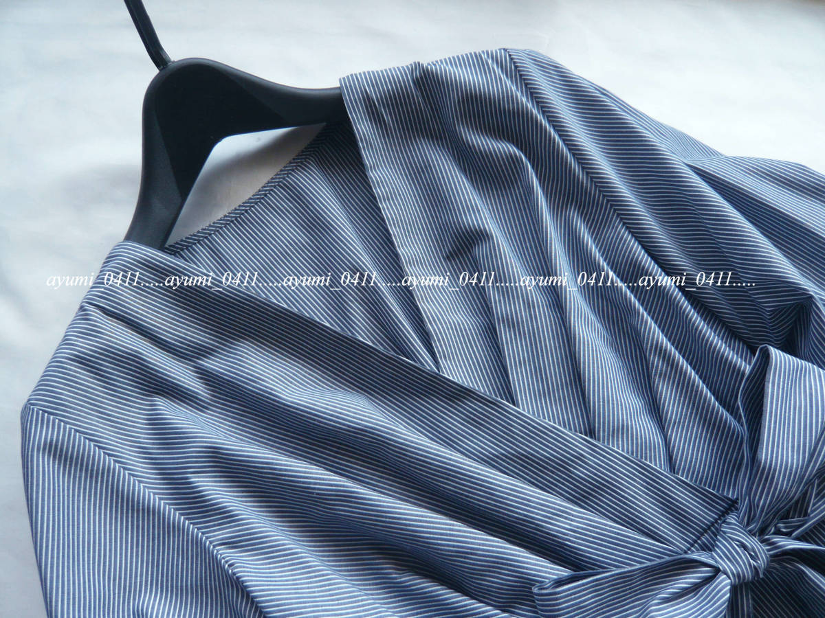 ロペピクニック ネイビーストライプ リボン付きボリューム袖カシュクールワンピース 袖コンシャス ９号ｍ３８ Rope Picnic Mサイズ 売買されたオークション情報 Yahooの商品情報をアーカイブ公開 オークファン Aucfan Com