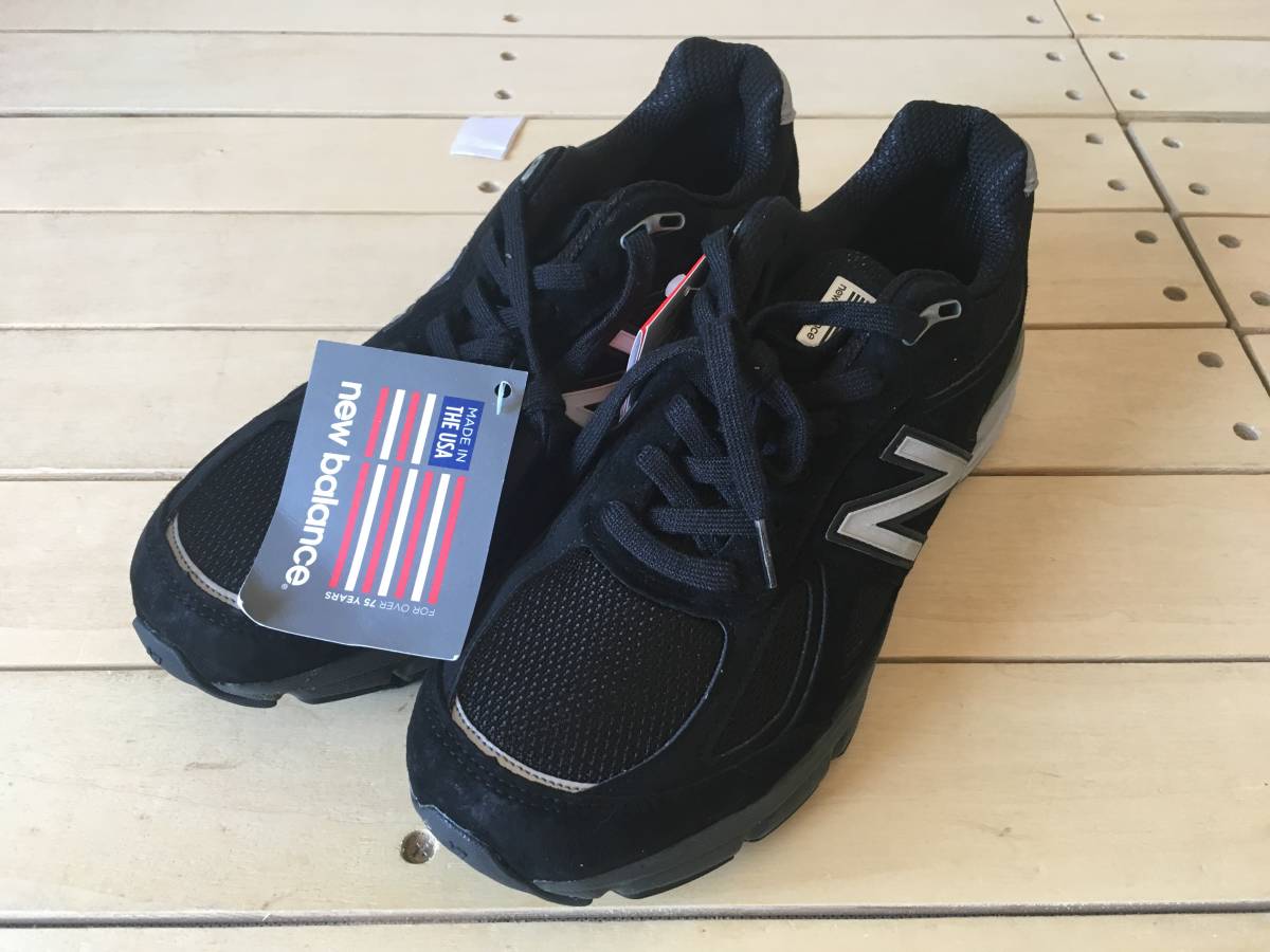 新品　ニューバランス　M990BK4 MADE IN USA 27cm ニューバランス NEW BALANCE new balance 990bk4の通販