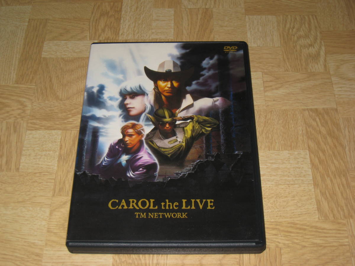 CAROL TM NETWORK/CAROL the LIVE DVD the LIVE(期間生産限定版) 中古