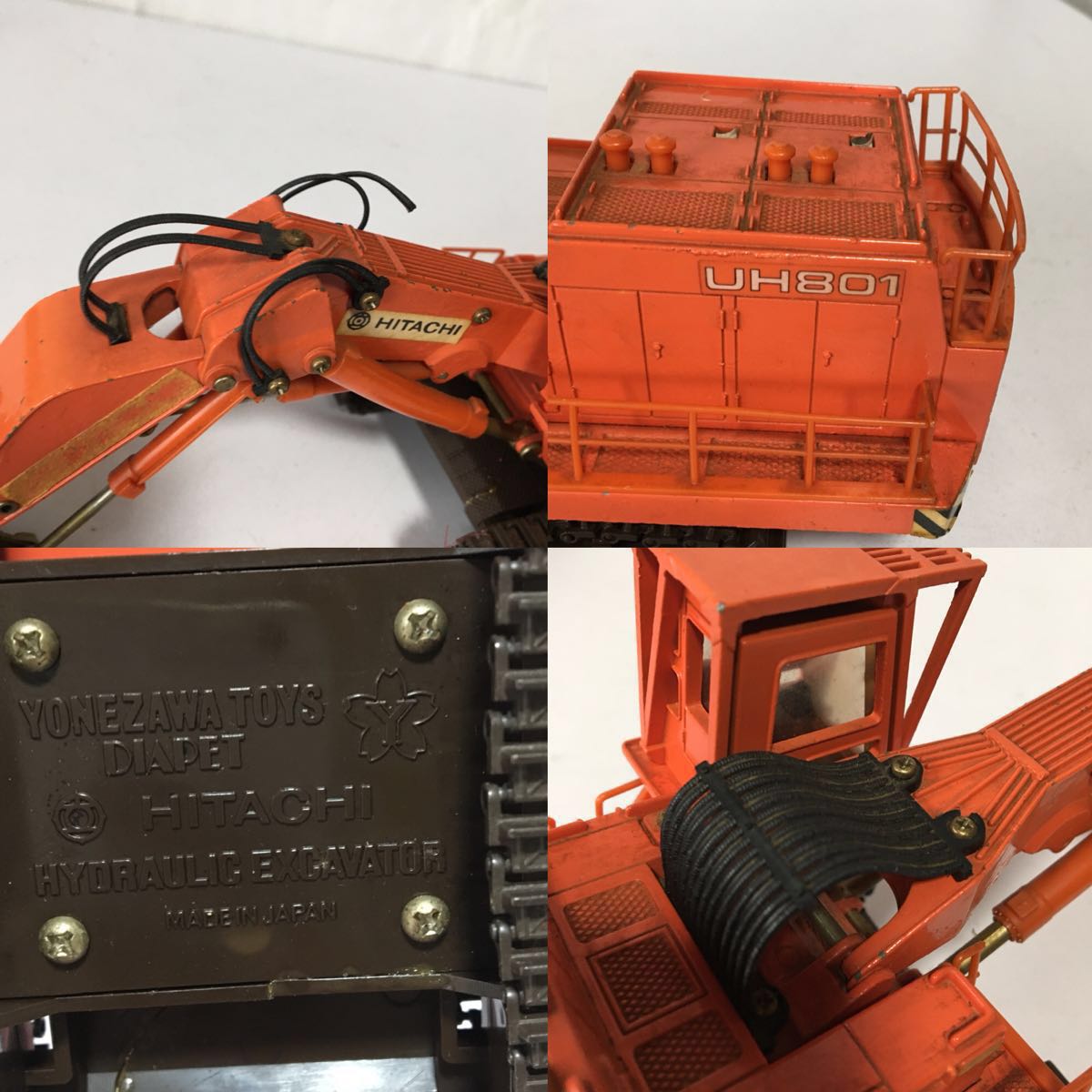 YONEZAWA ヨネザワ DIAPET TADANO CRANE TG-452 HITACHI UH801 ダイヤ