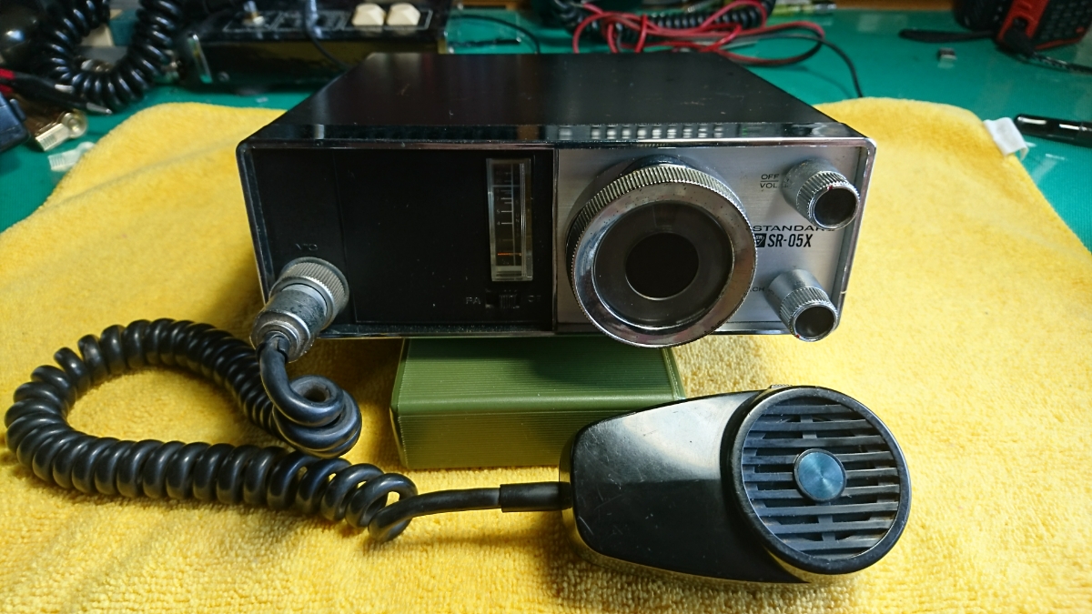 STANDARD SR-05X CB無線 受信機 ジャンク品 Yahoo!オークション - ジャンクSTANDARD SR-05x 無線機 スタンダー