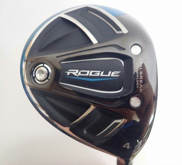 美品 Callaway キャロウェイ ROGUE ローグ フェアウェイウッド 4W 17° KUROKAGE Silver TiNi 60G X