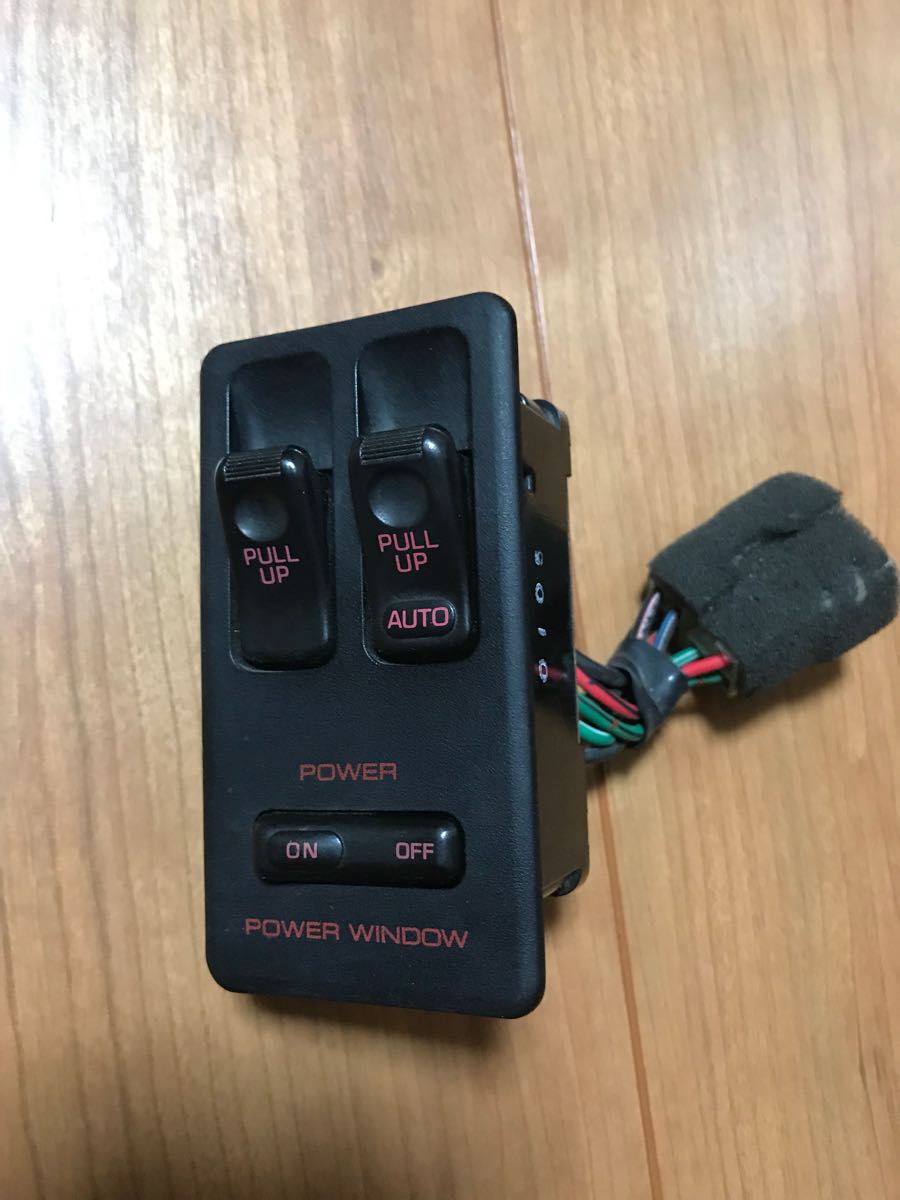 ☆RX-7 FC3S（後期）運転席側パワーウィンドウスイッチ ☆一応ジャンク