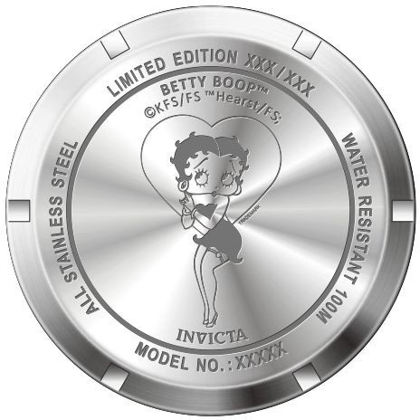 即決!! 定価約7万円【限定品】Invicta Betty Boop ベティブープ 