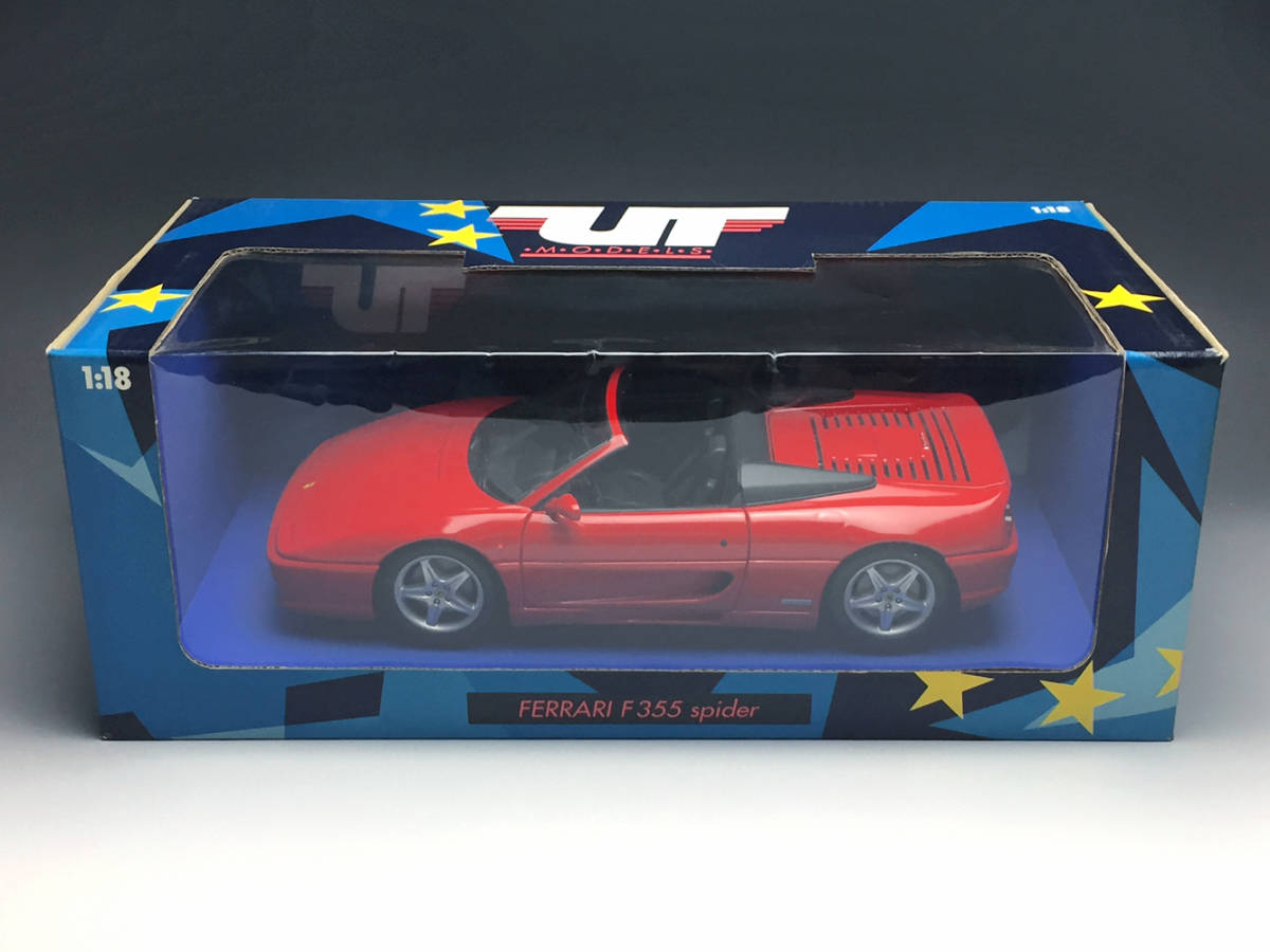 UTモデル UT models 1/18 フェラーリ F355 スパイダー レッド / FERRARI F355 Spider RED_6