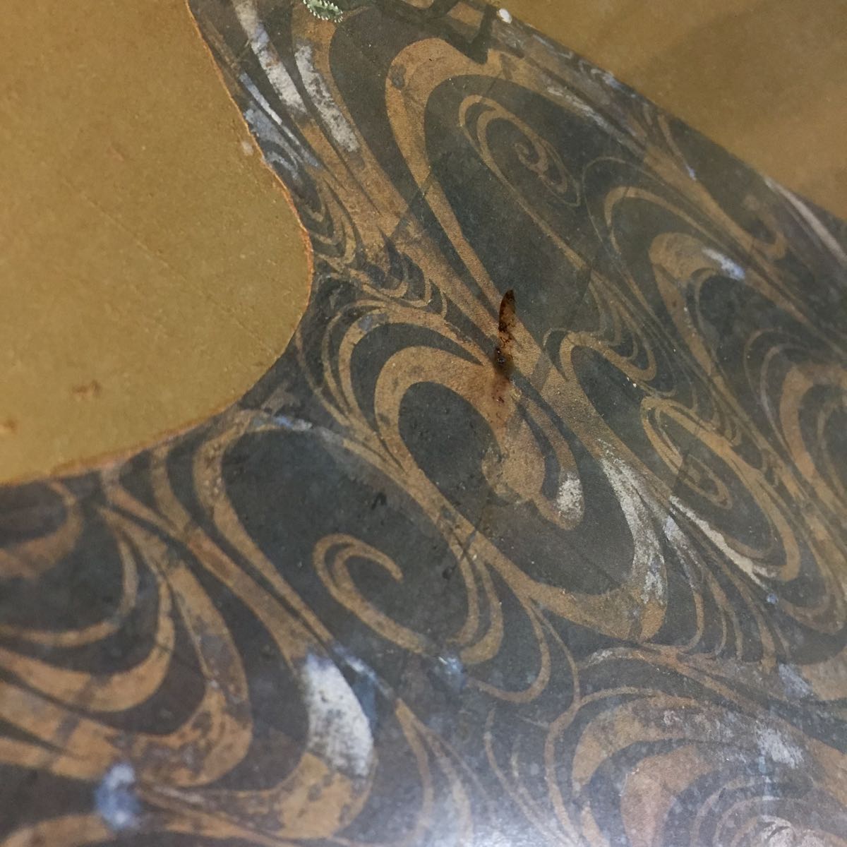 中古【同梱不可】B1443 絵画 紅白梅図 尾形光琳 大塚巧藝 欄間額 約82×41cm 和インテリア ポスター? 日本画 壁掛け 床飾り 茶道 長期保管_6