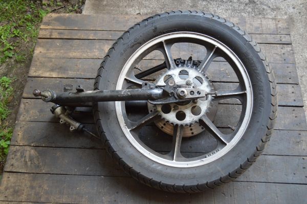 当時物 純正 Z500FX リアASSY 0030 Z550FX Z400FX Z400J