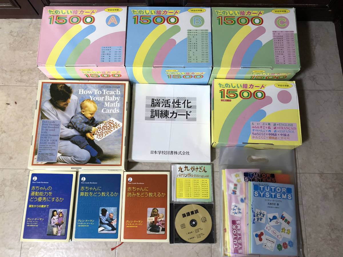 家庭保育園 ドッツカード 脳活性化訓練カード 書籍 DVD セット 第2教室