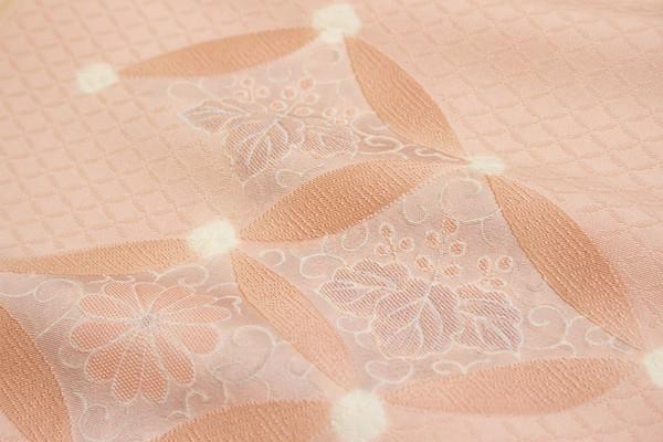 京のきもの嵯峨宗○格調高い菊、桐デザイン☆特撰刺繍小紋きもの SG-4636