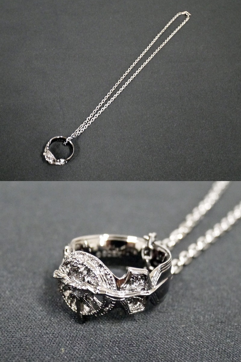 FINAL FANTASY XV(FF15) シルバーペンダント「光耀の指輪」 SV925 FF15 FINAL FANTASY XV(FF15) シルバーペンダント「光耀の指輪」 SV925 FF15