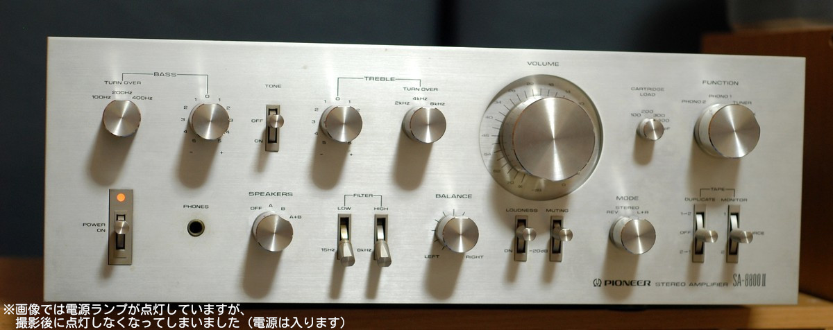 PIONEER プリメインアンプ SA-8800II ジャンク パイオニア PIONEER SA